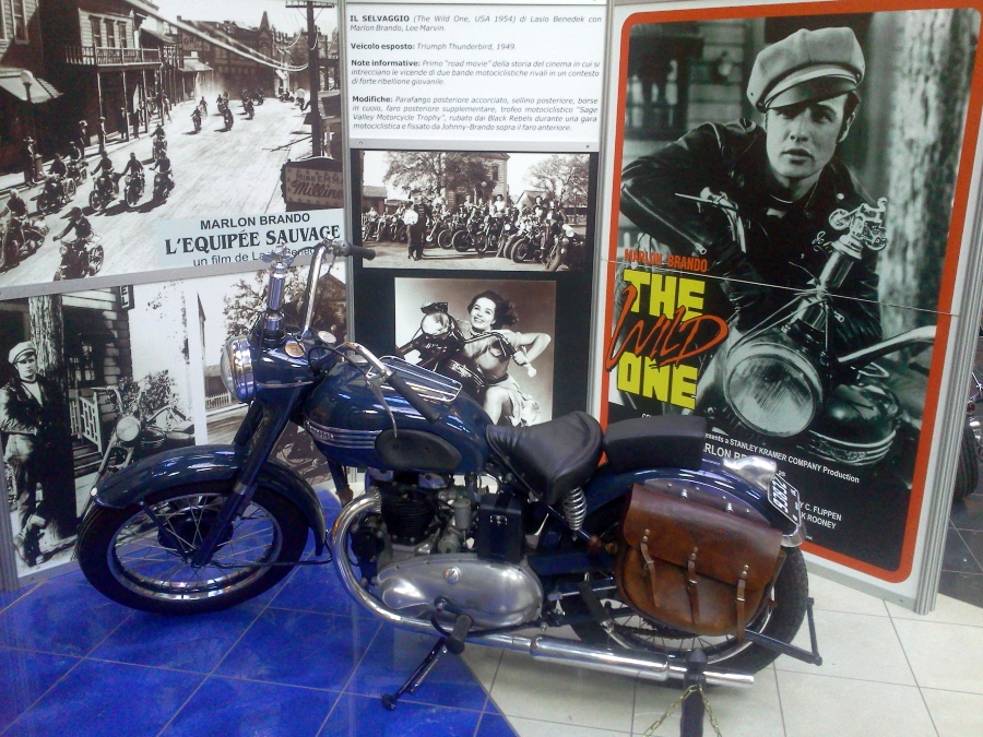 Triumph Thunderbird from the movie The Wild One 1953