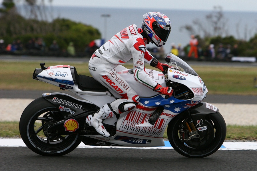 Phillip Island Casey stoner 2009 Ducati 3