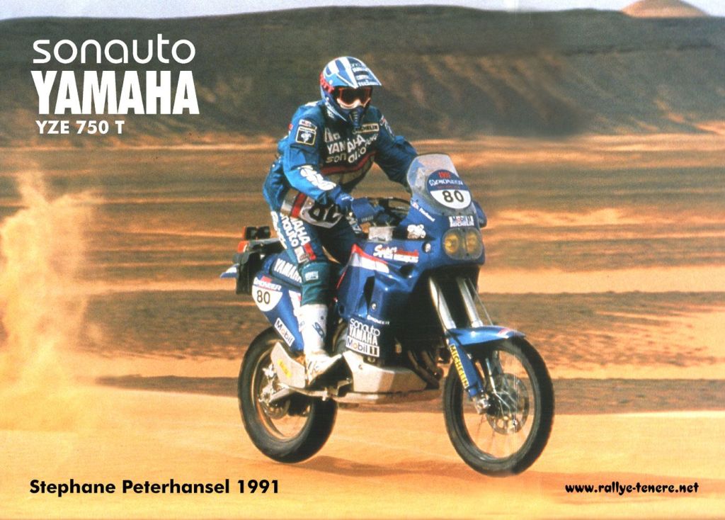 yamaha yz 850t peterhansel