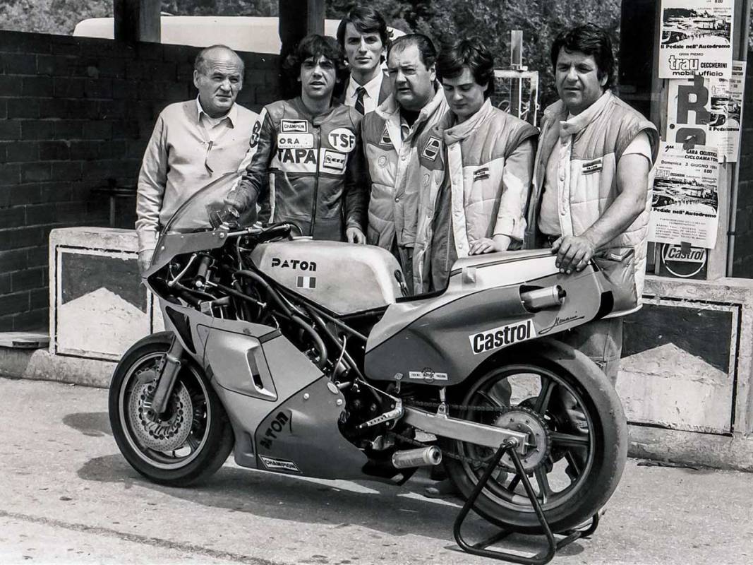 Paton Storia Anni80 Eric Saul Test Mugello Paton 500 C2 1984