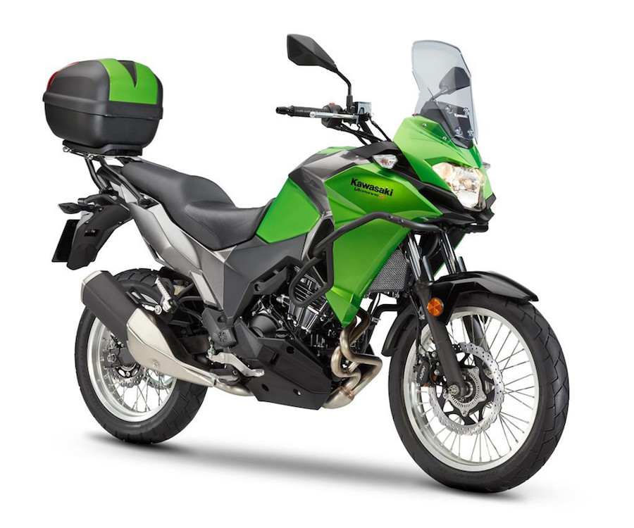 VERSYS X 300 TOPCASE ENGINE GUARDS