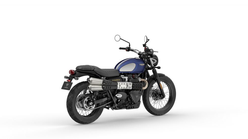 B special edition street scrambler gold line studio 1