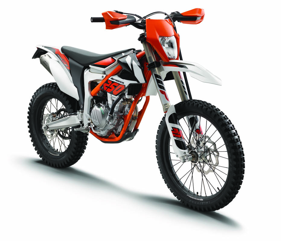 KTM FREERIDE 250 F MY 2018 Studio right front