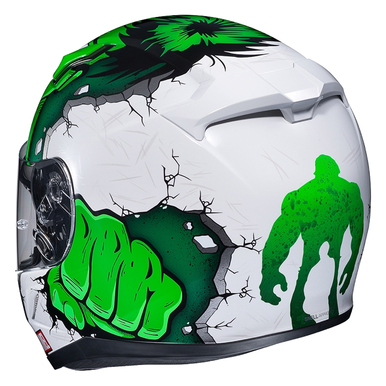 2018 HJC CL 17 Hulk Punisher II helmet 2