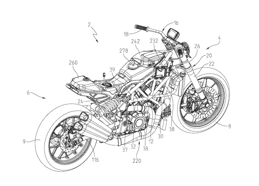 2019 Indian FTR1200 patent 10 1