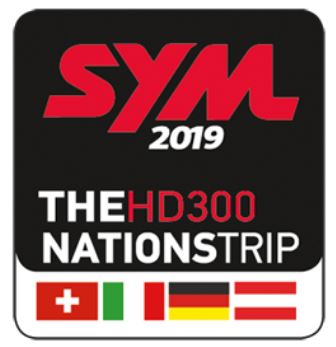 SYM HD300 nations trip 2019 2