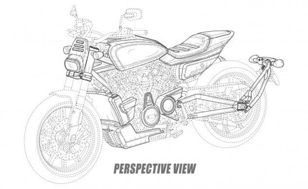 Harley Dabvidson Cafe racer Tracker 2021 7