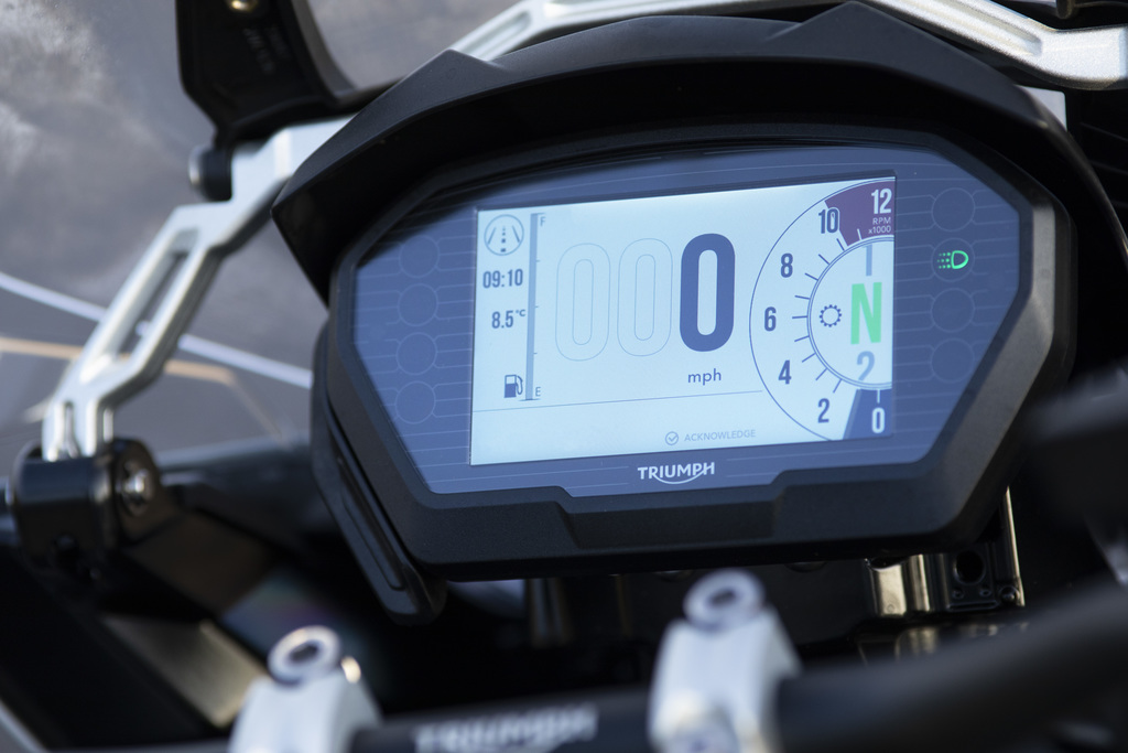 Tiger 1200 Alpine Edition TFT instrument