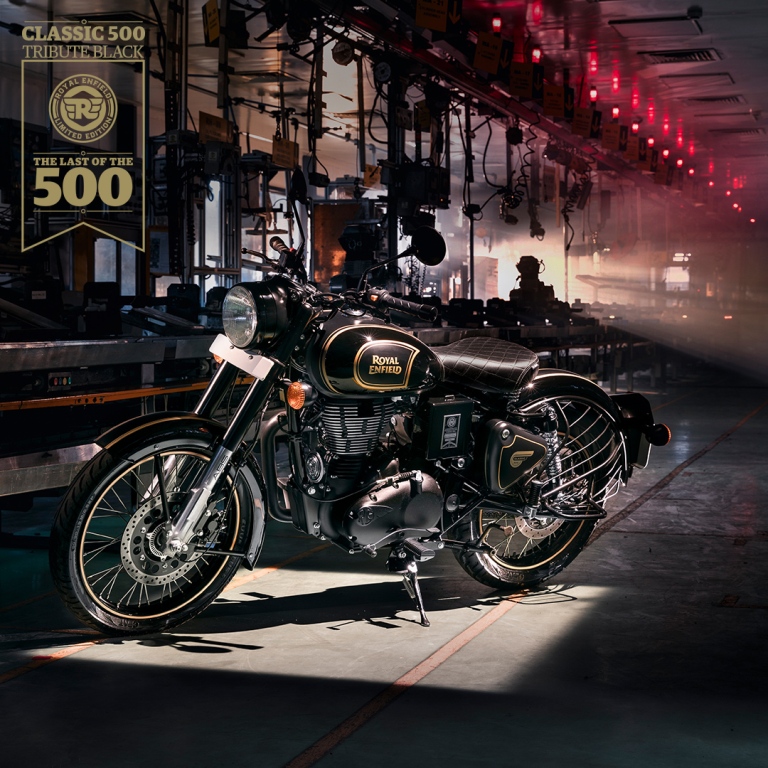 royal enfield classic tribute black 5