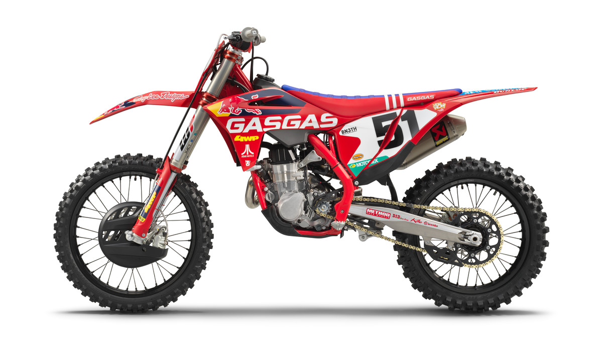 GASGAS MC 450F Troy Lee Designs Motocross Bike 11