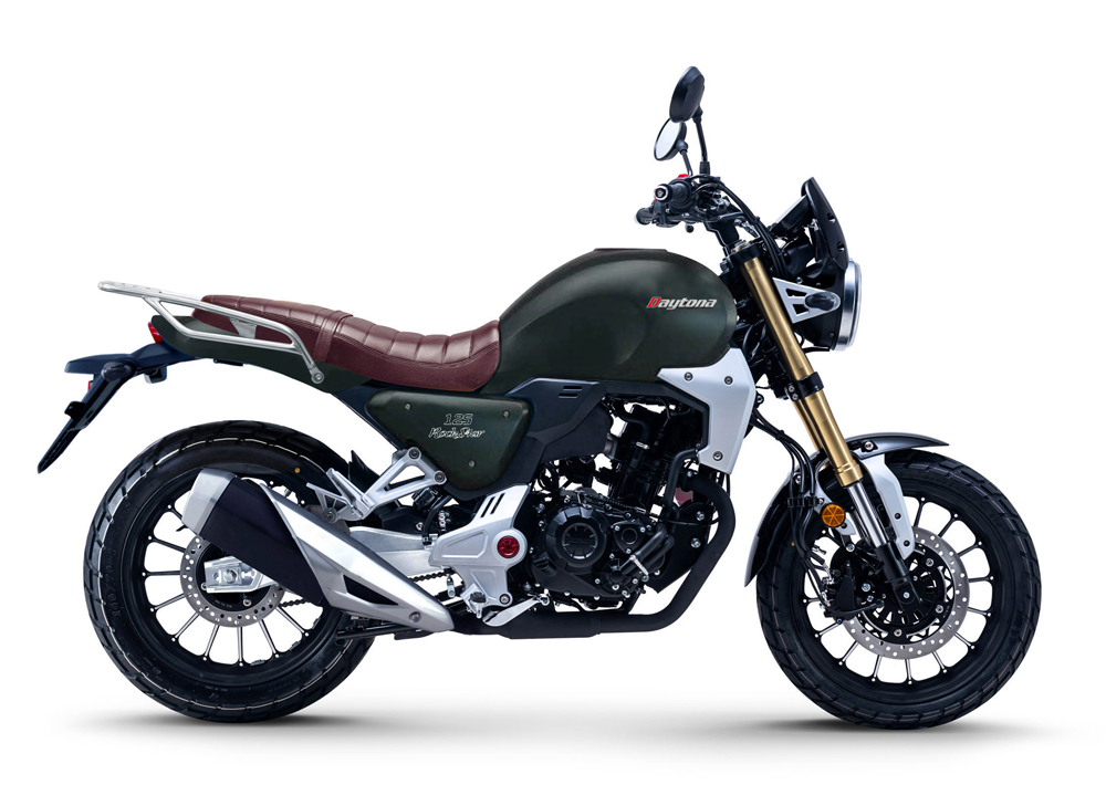 ROCKSTAR 125 MAT DARK GREEN COLOR