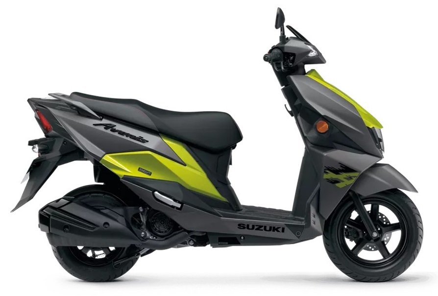 Suzuki Avenis 125 Matt Grey Green