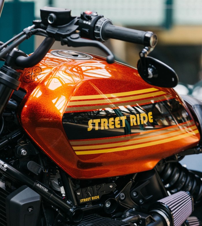BMW R12 Street Ride Bike Shed 4