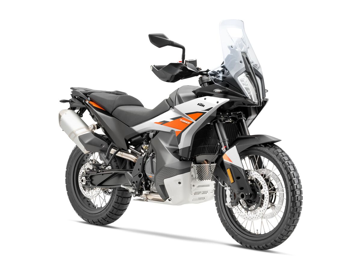 656666 MY25 KTM 790 ADV WHITE KTM 790 ADVENTURE STUDIO
