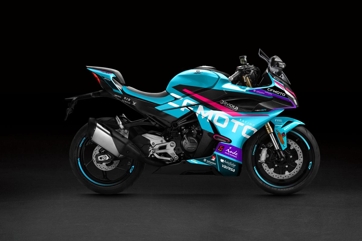 CFMOTO 450SR Champian Blue 2
