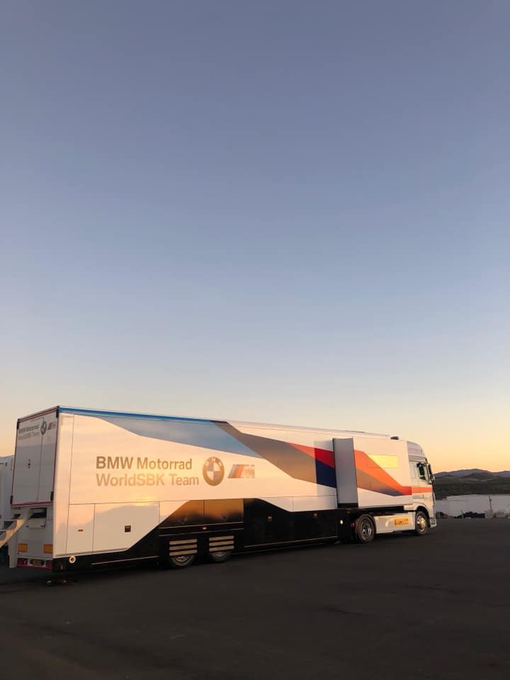 bmw sbk team test almeria 2