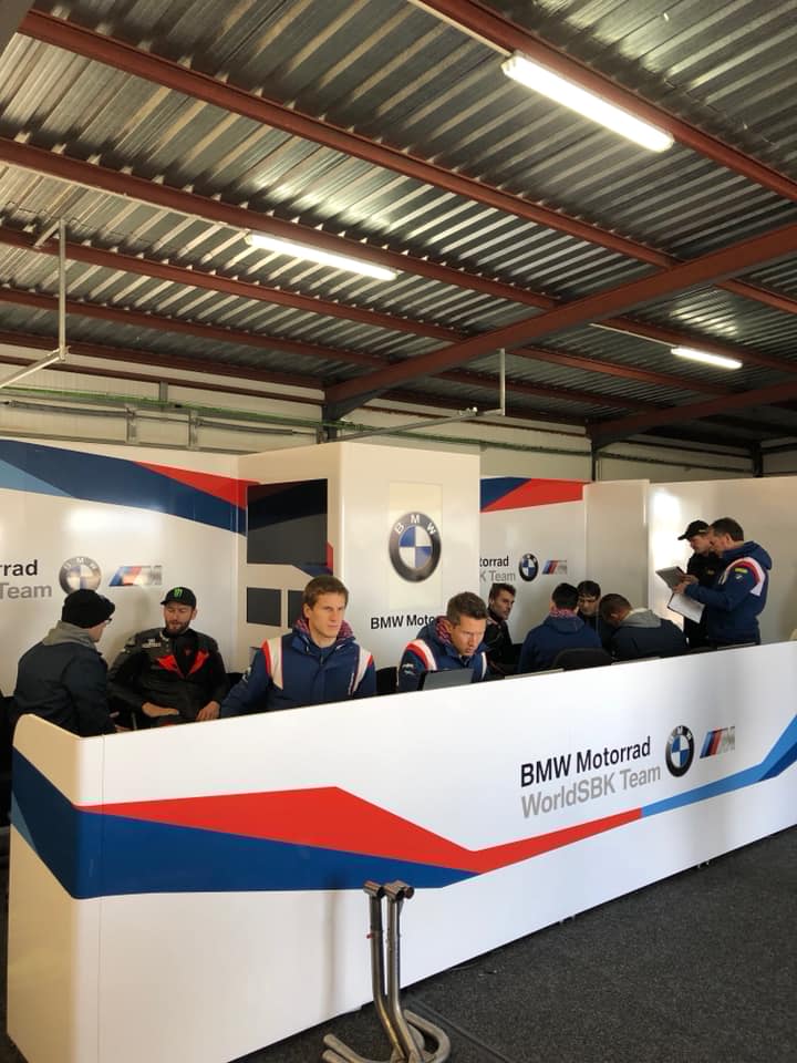 bmw sbk team test almeria 4