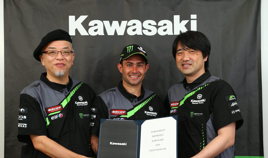 Haslam signs for WSBK Kawasaki e1532511389106
