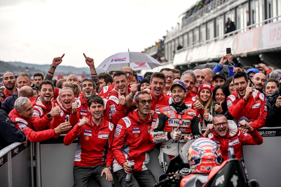 Andrea Dovizioso Ducati Circuit Ricardo Tormo 2018 1