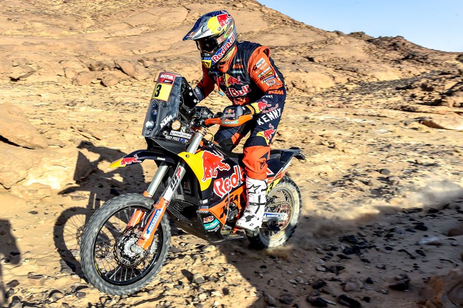 Toby Price Red Bull KTM Factory Racing 2021 Dakar Rally Stage Three