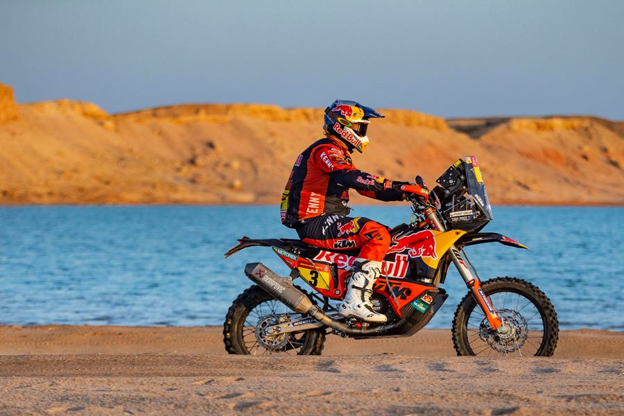 Toby Price Red Bull KTM Factory Racing 2021 Dakar Rally Stage Nine