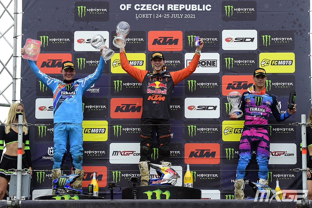 MX2 PODIUM MOTOCROSS GP 5 CZ 2021