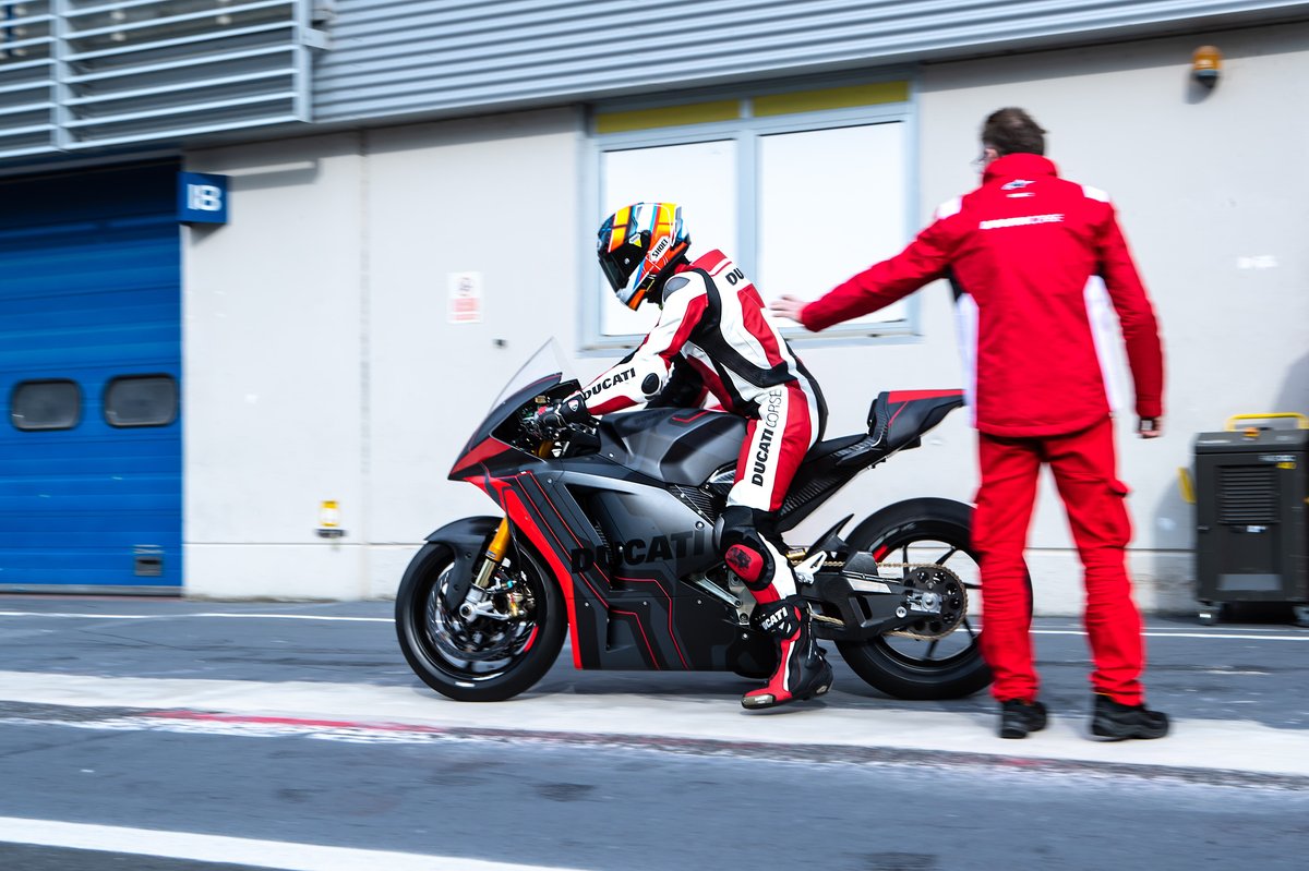 Ducati MotoE first test 12