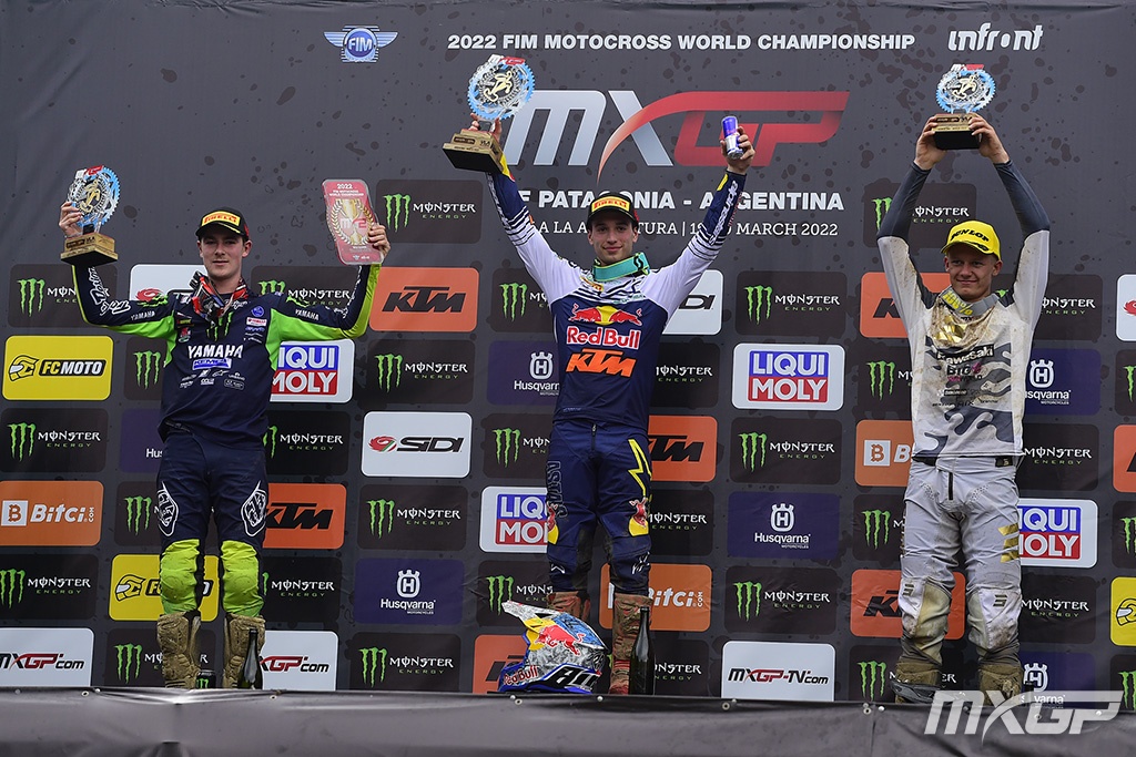 MX2 PODIUM MOTOCROSS GP 3 ARG 2022