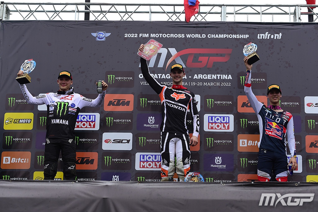 MXGP PODIUM MOTOCROSS GP 3 ARG 2022