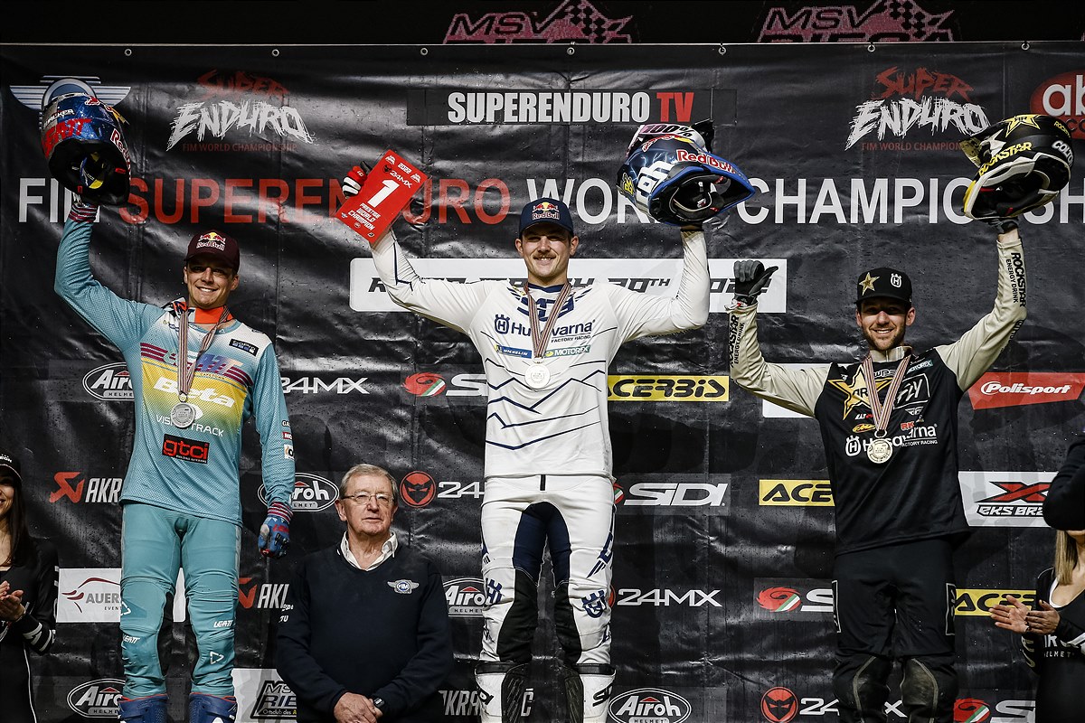 Billy Bolt 2022 SuperEnduro World Champion 3