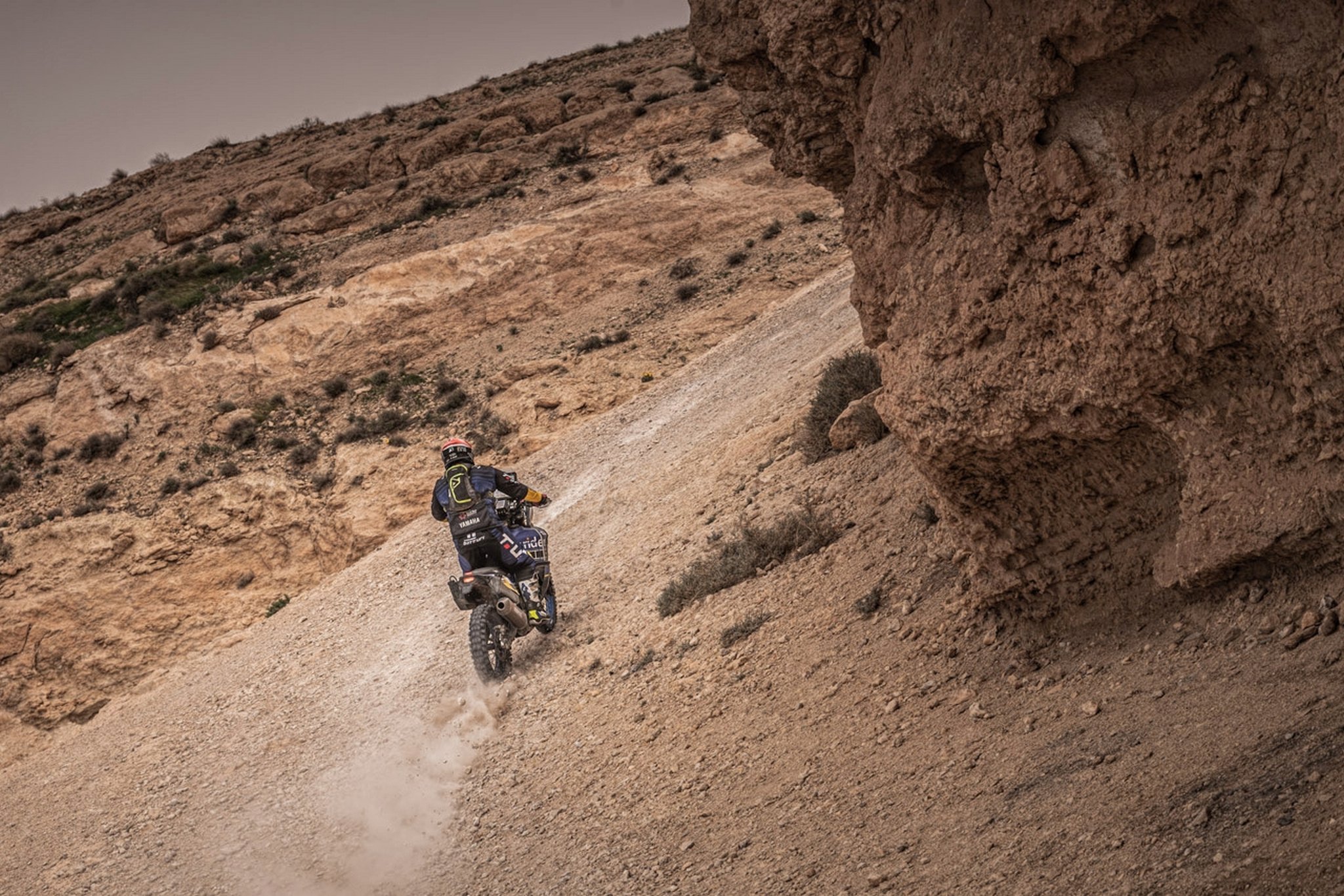 yamaha tenere wins tunisia desert challenge 4