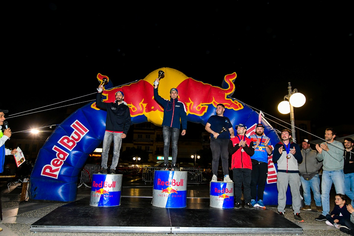 EnduroGP podium 1st day