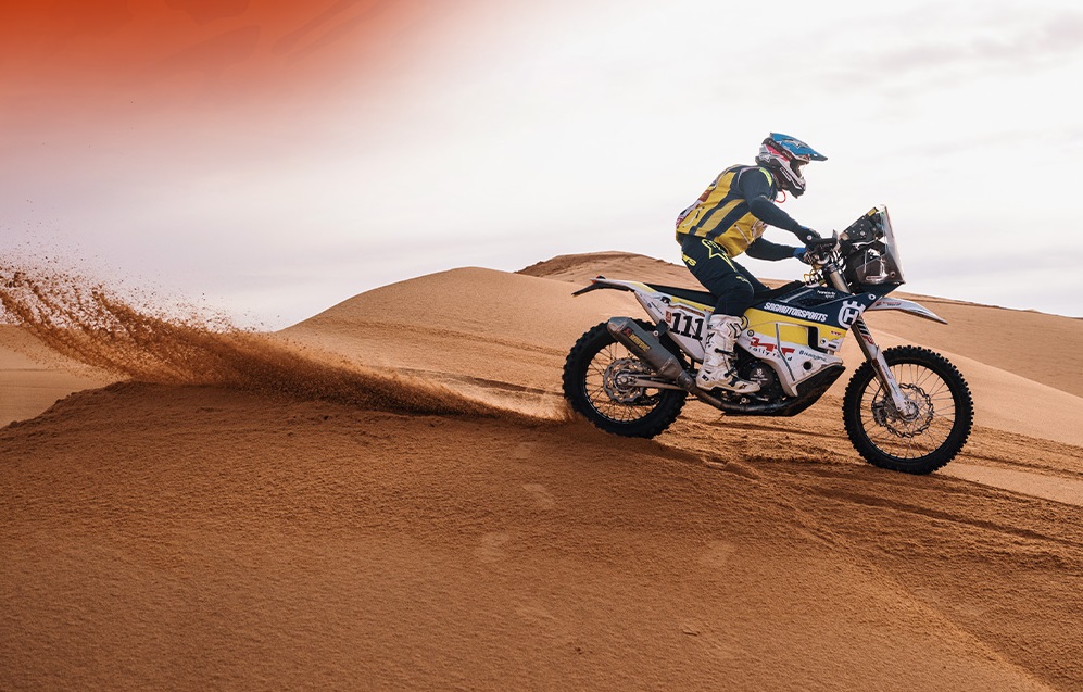 Michael Docherty HT Rally Raid Husqvarna Racing