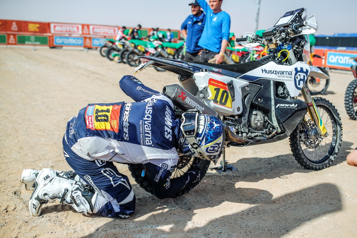 Skyler Howes Husqvarna Factory Racing 2023 Dakar Rally 1