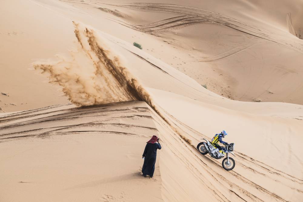 Michael Docherty HT Rally Raid Husqvarna Racing