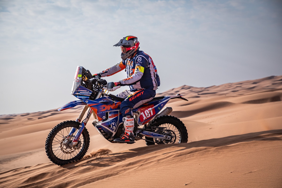 Vasilis Boudros DNA Air Filters Enduro Greece 2024 Dakar Rally