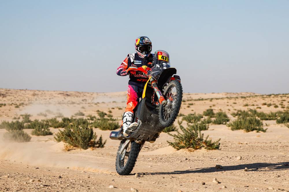 kevin benavides 4 stage dakar rally