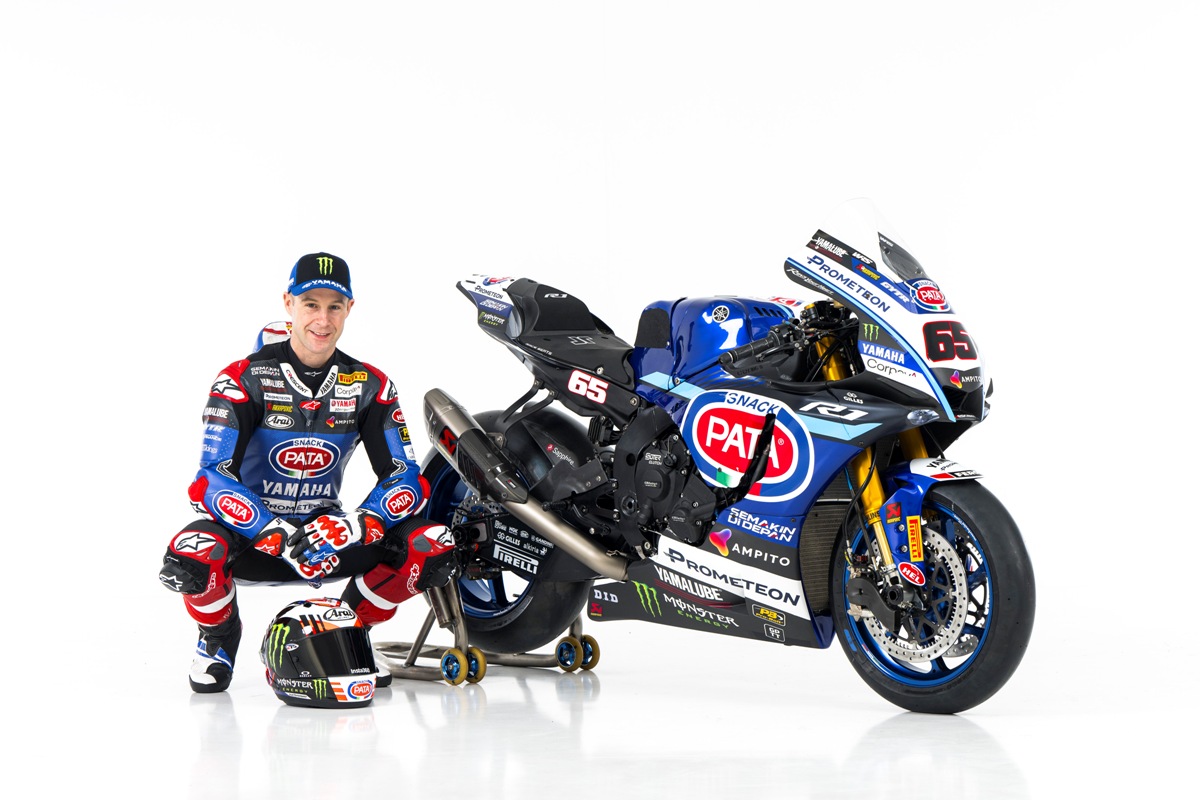 WorldSBK Pata Yamaha 2024 Rea YZF R1M Z9A 1242