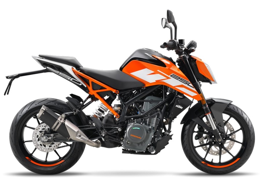 KTM Duke 250 side