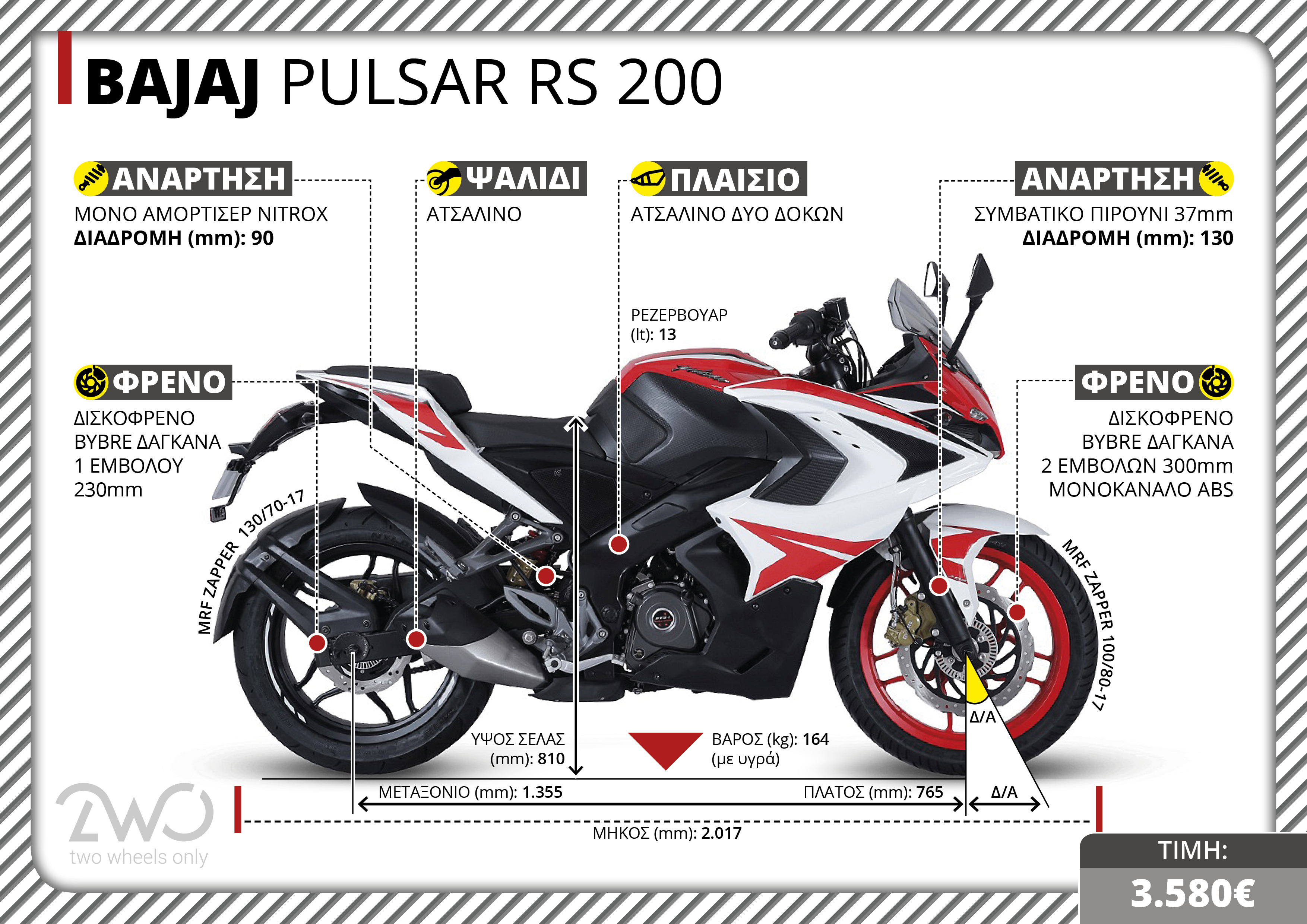 BAJAJ PULSAR RS 200 TX