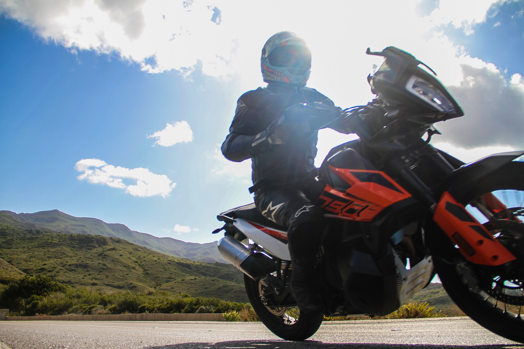 KTM 790 Adventure action 11