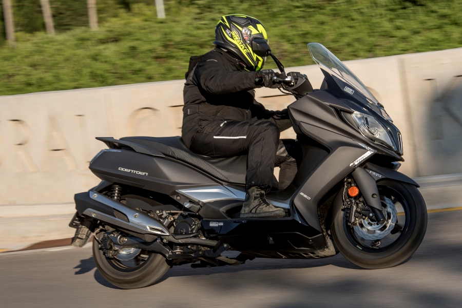 kymco downtown 350i abs noodoe action 4